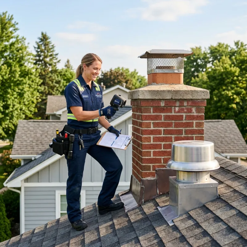 Technician removing a deceased bird from an indoor space in Reservoir